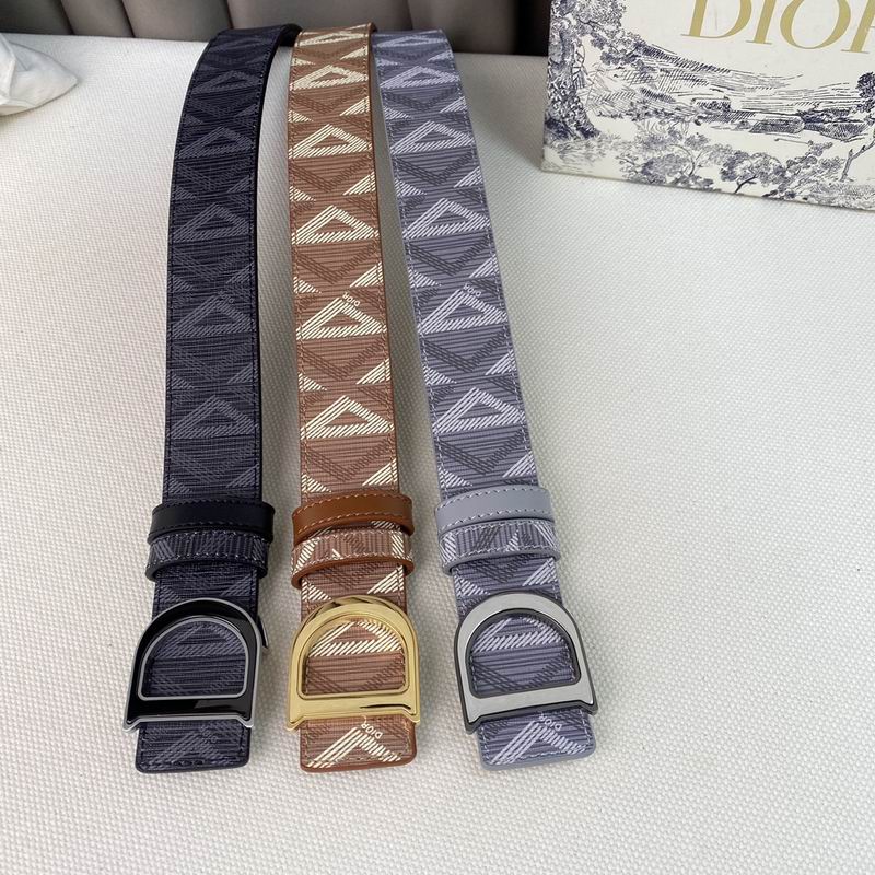 Dior belt 35mmX95-135cm 7D24
